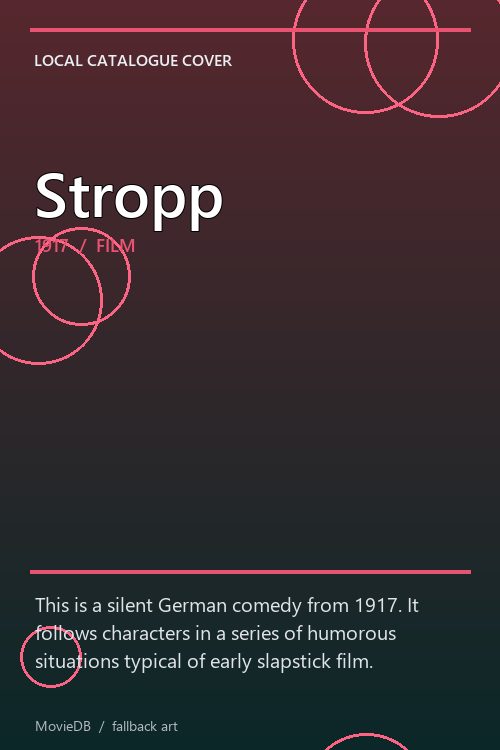 Stropp poster
