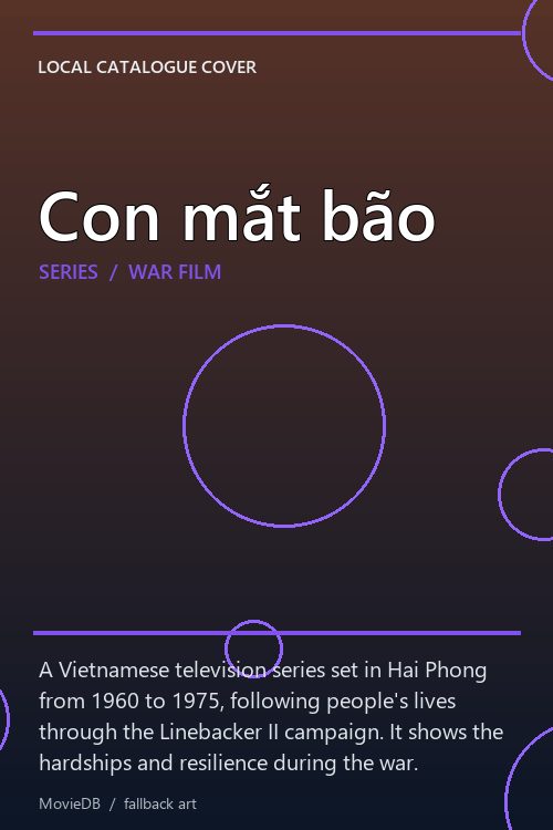 Con mắt bão poster