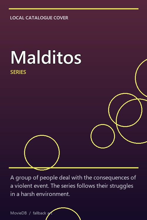 Malditos poster