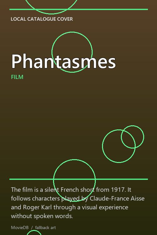 Phantasmes poster