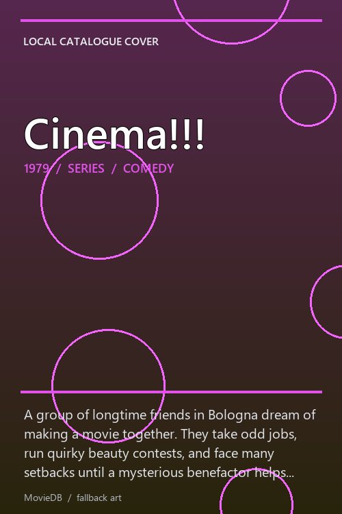 Cinema!!! poster