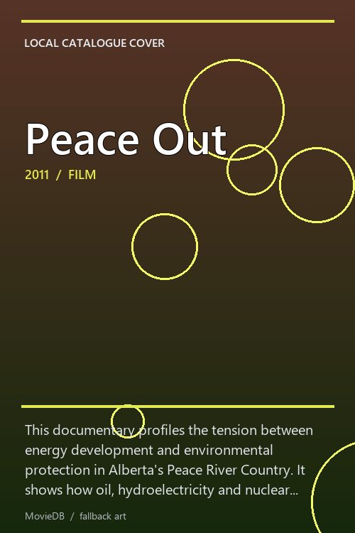 Peace Out poster