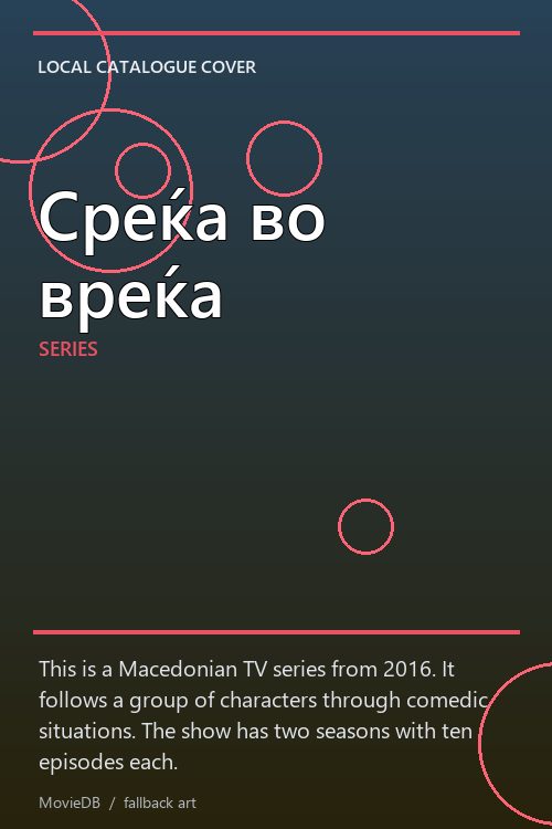 Среќа во вреќа poster