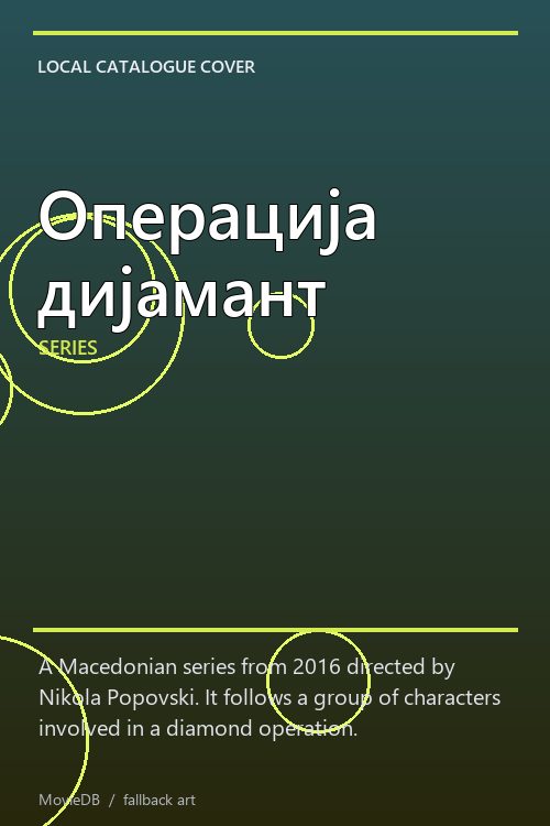 Операција дијамант poster