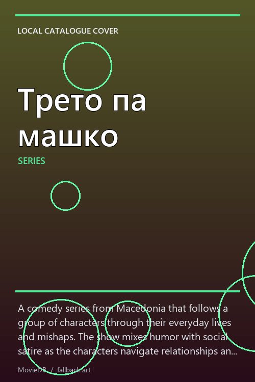 Трето па машко poster