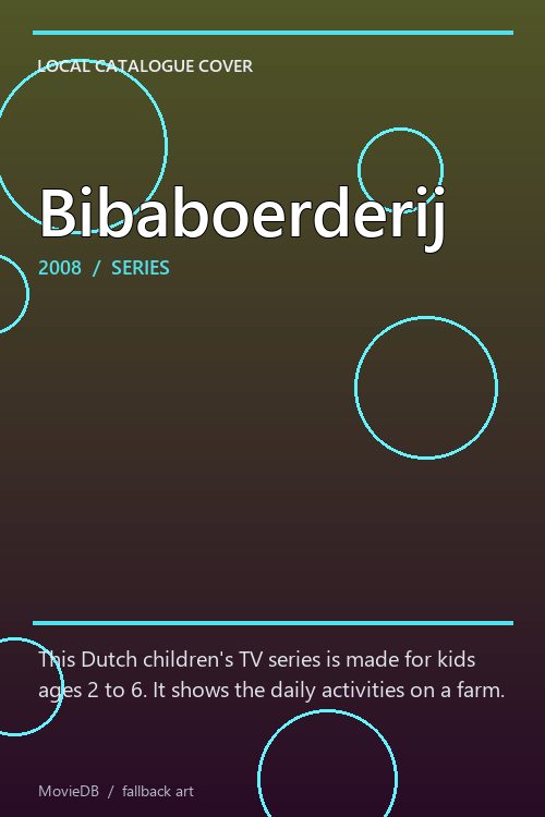 Bibaboerderij poster