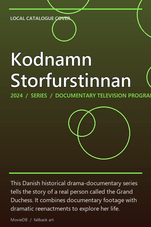 Kodnamn Storfurstinnan poster
