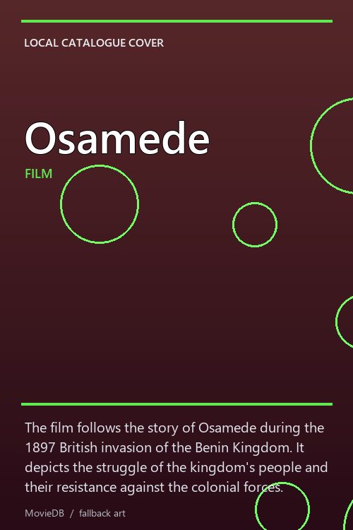 Osamede poster