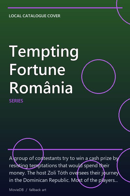 Tempting Fortune România poster