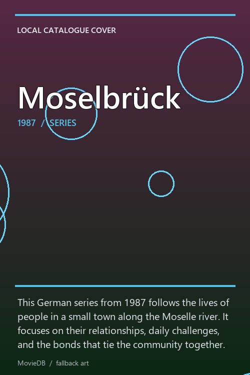 Moselbrück poster