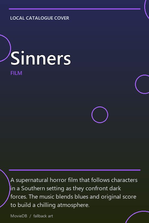 Sinners poster
