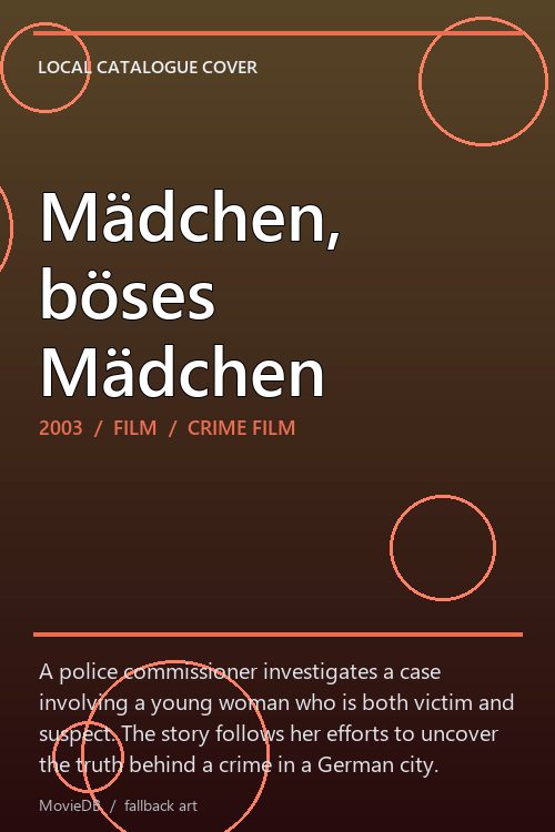 Mädchen, böses Mädchen poster
