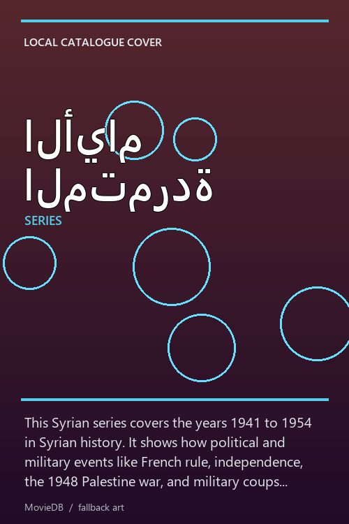 الأيام المتمردة poster