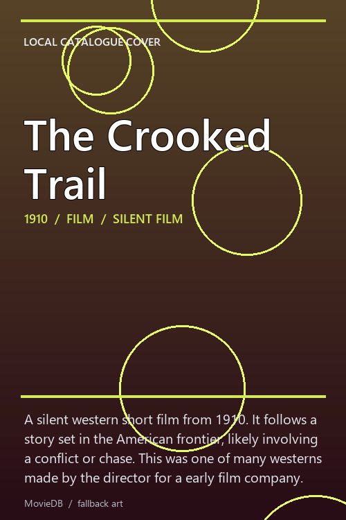 The Crooked Trail poster