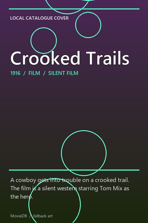 Crooked Trails poster