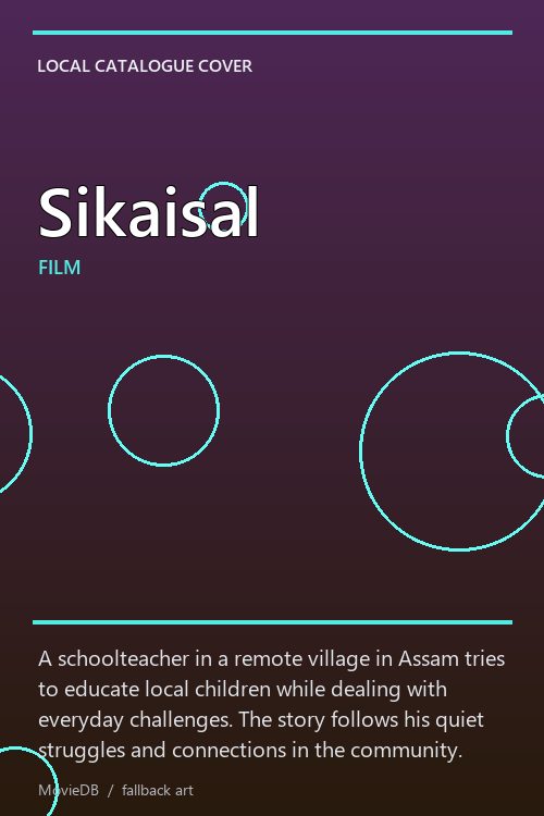 Sikaisal poster