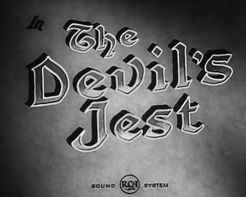 The Devil's Jest poster