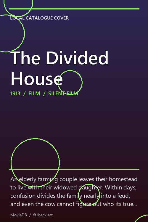 The Divided House poster