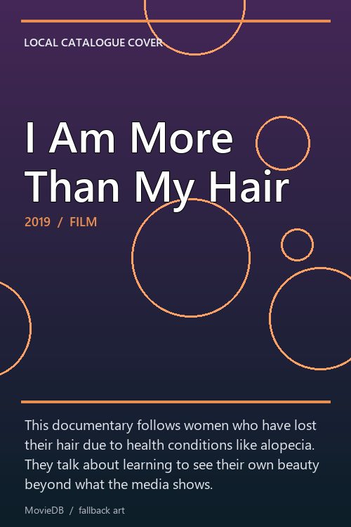 I Am More Than My Hair poster