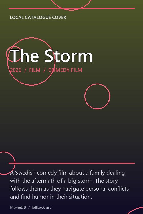 The Storm poster