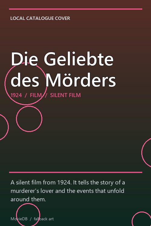 Die Geliebte des Mörders poster
