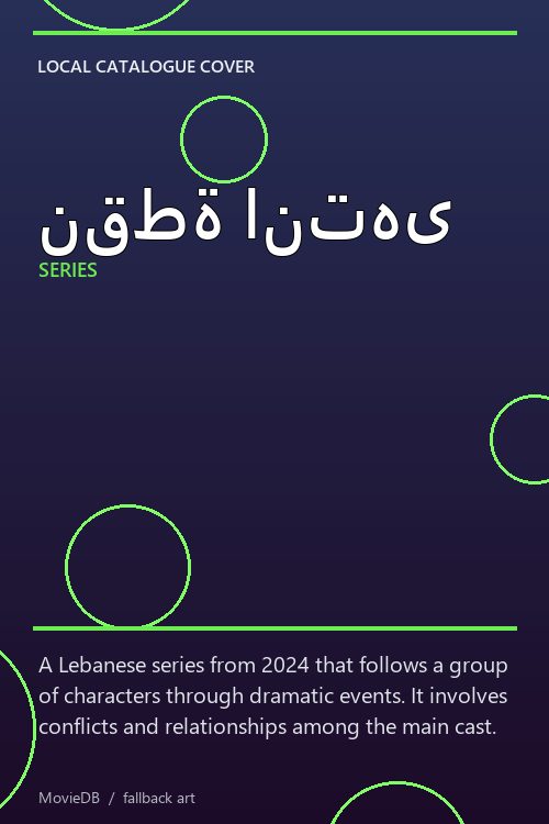 نقطة انتهى poster