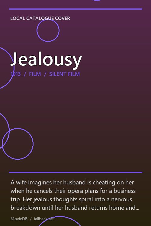 Jealousy poster
