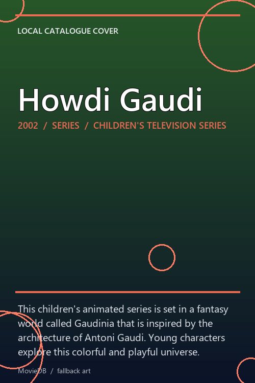 Howdi Gaudi poster