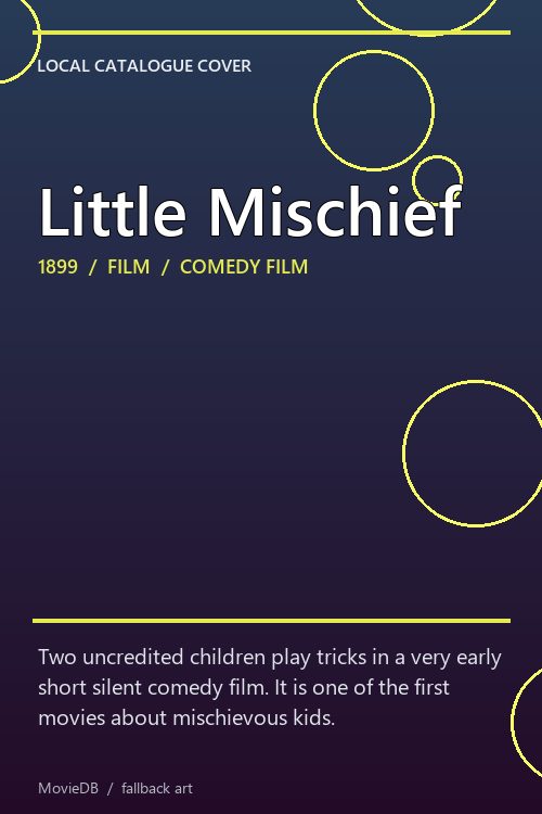 Little Mischief poster