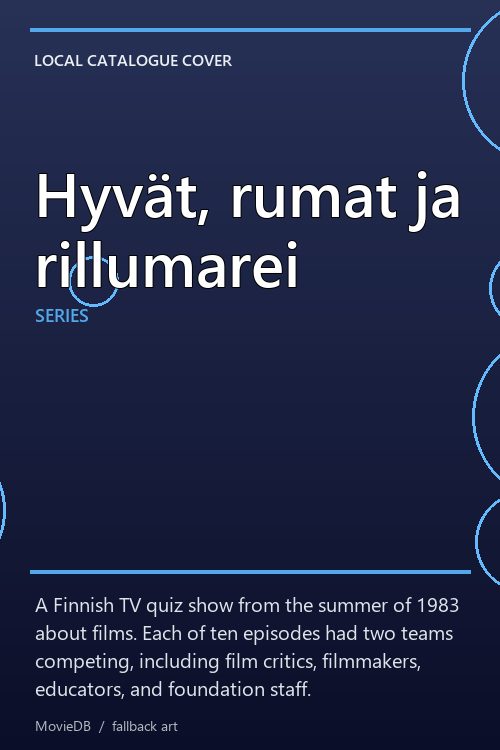 Hyvät, rumat ja rillumarei poster