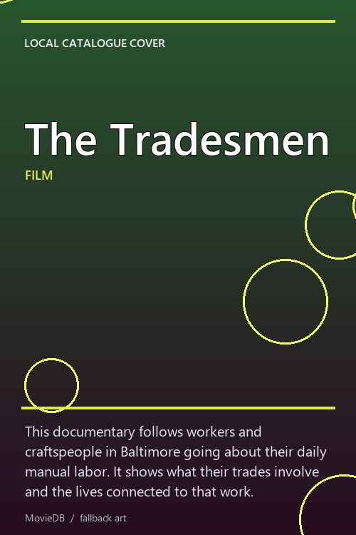 The Tradesmen poster