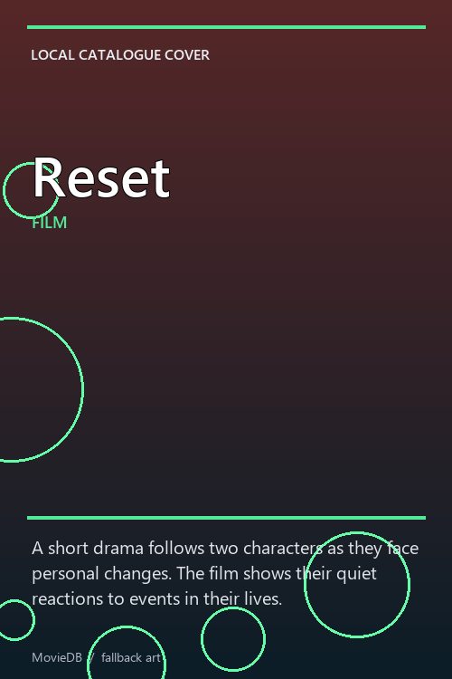 Reset poster