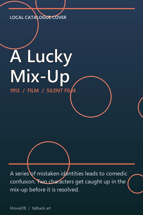 A Lucky Mix-Up poster