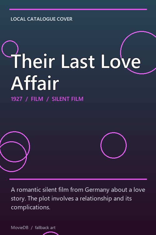 Their Last Love Affair poster