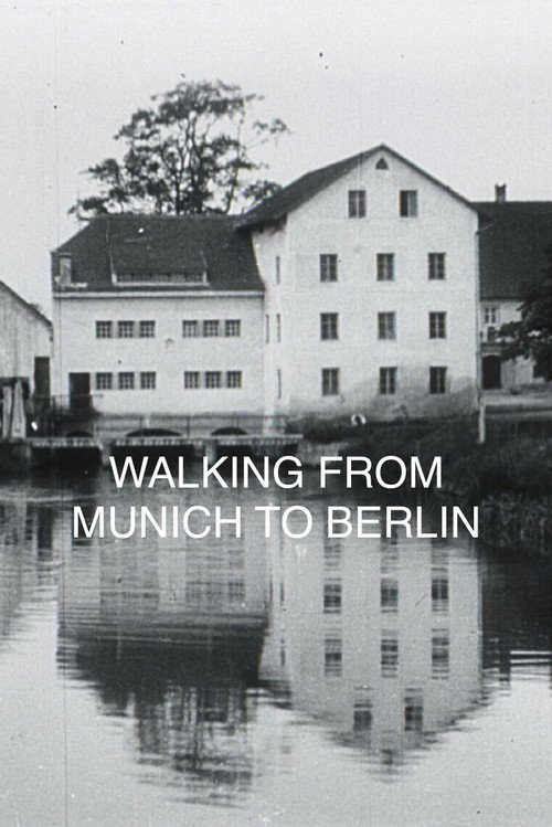 München-Berlin Wanderung poster