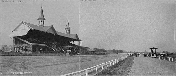 Derby Day at Churchill Downs poster