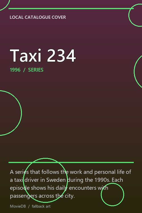 Taxi 234 poster