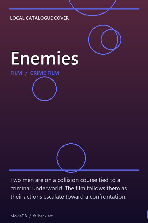Enemies poster