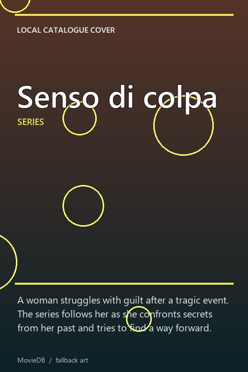 Senso di colpa poster