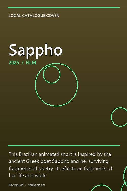 Sappho poster