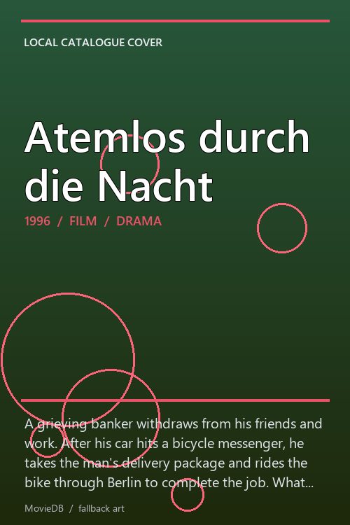 Atemlos durch die Nacht poster