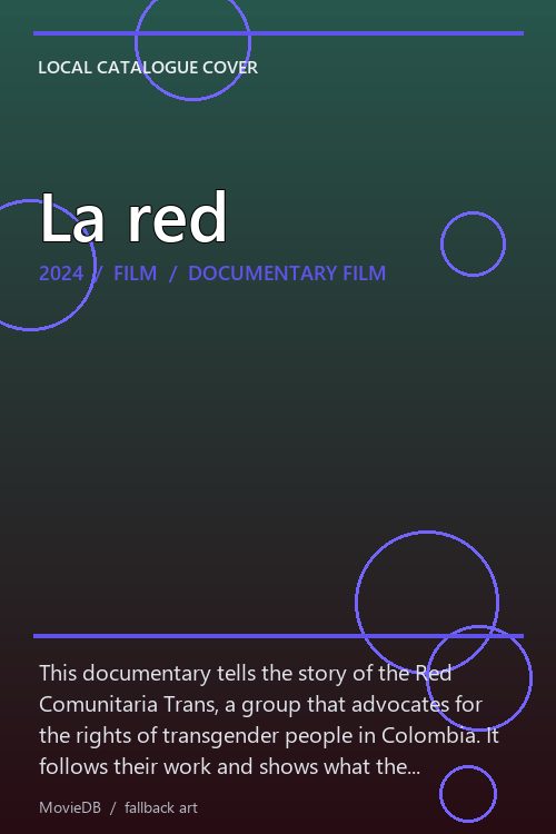 La red poster