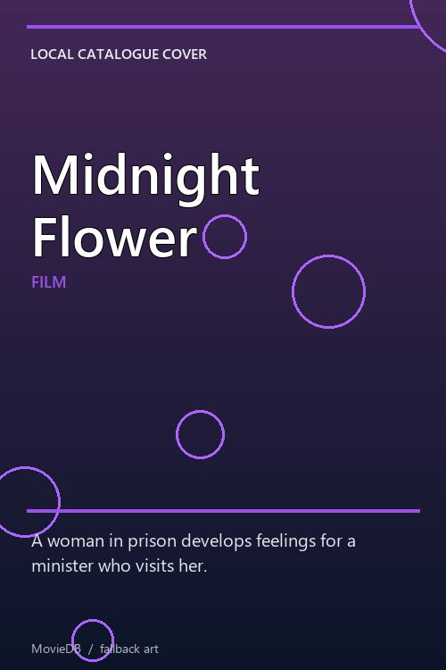 Midnight Flower poster