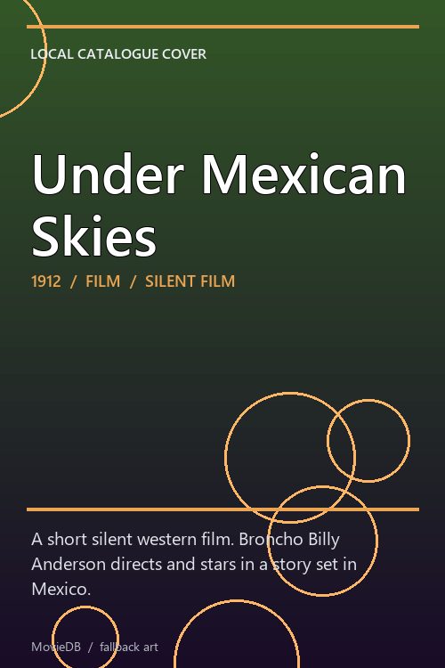 Under Mexican Skies poster