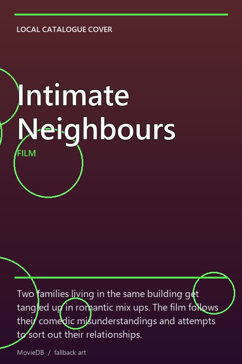 Intimate Neighbours poster