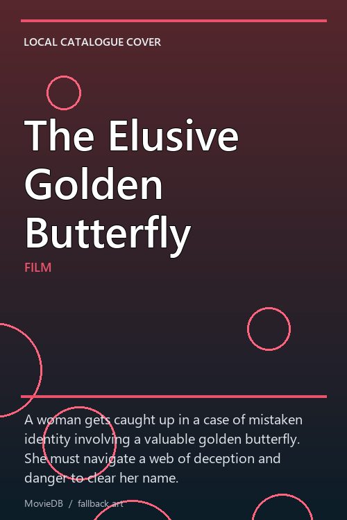 The Elusive Golden Butterfly poster
