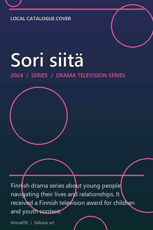 Sori siitä poster