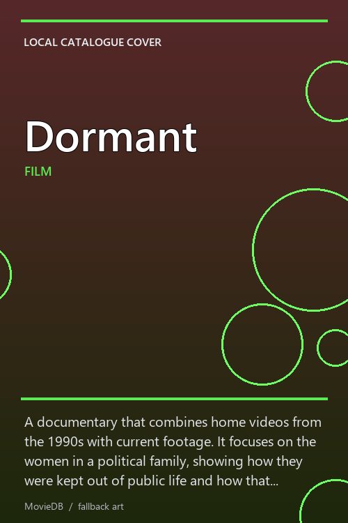 Dormant poster