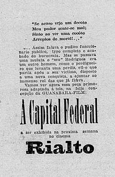 A Capital Federal poster