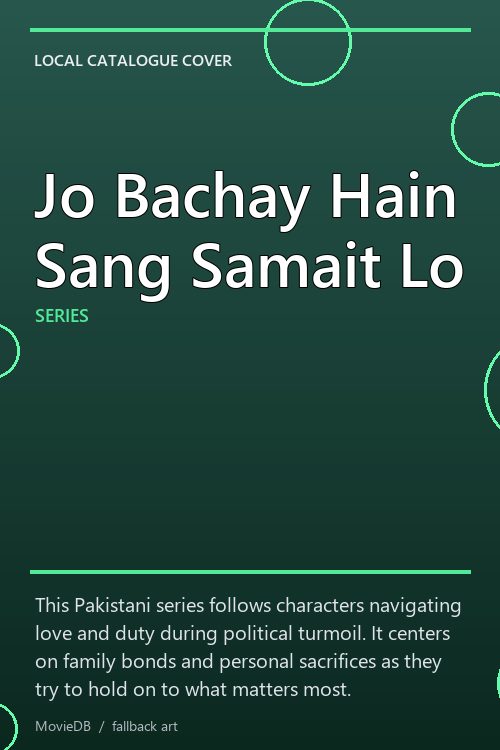 Jo Bachay Hain Sang Samait Lo poster